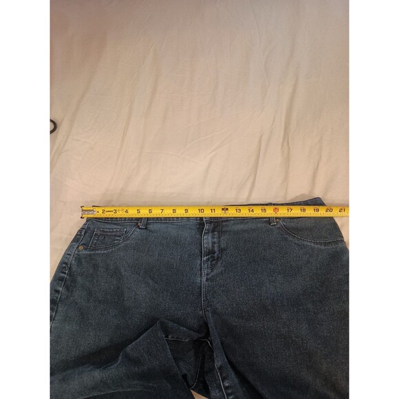 Gloria Vanderbilt Jeans Size 18W Short Sadie Slim Blue - Picture 4 of 7